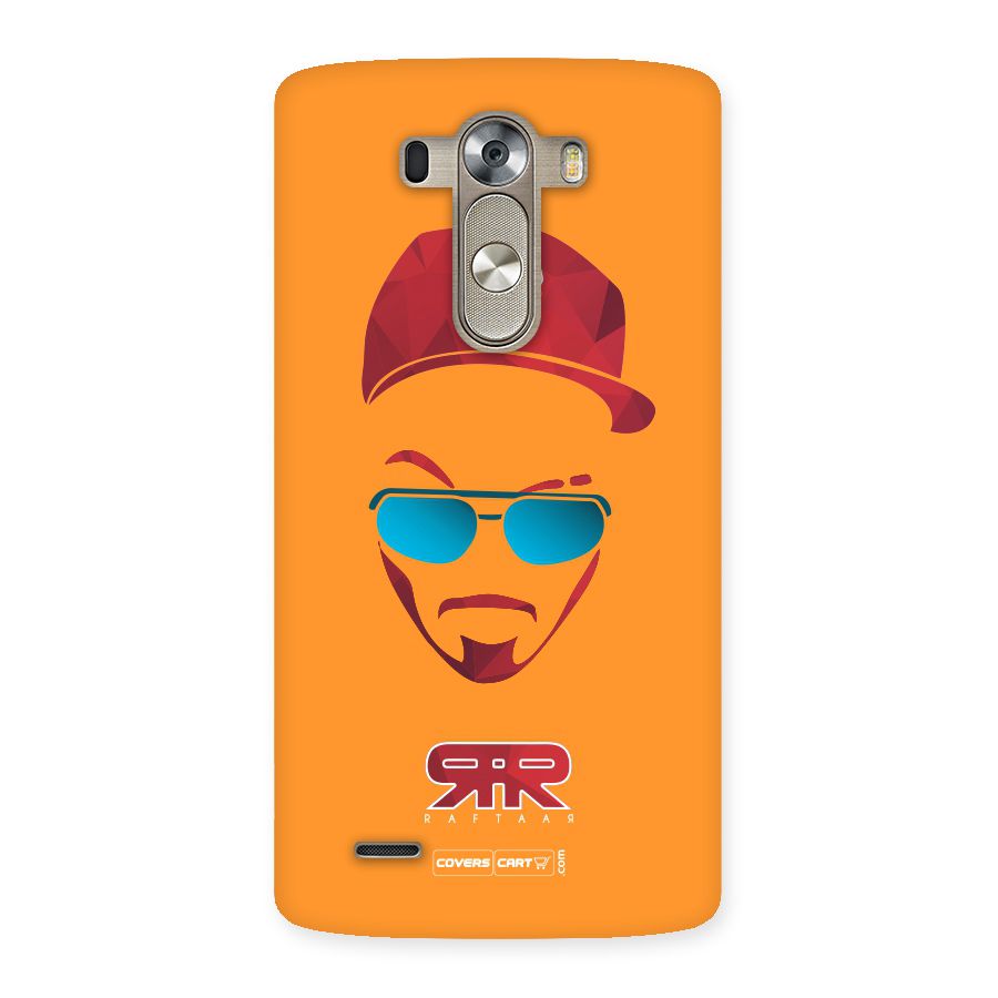 Raftaar Orange Back Case for LG G3