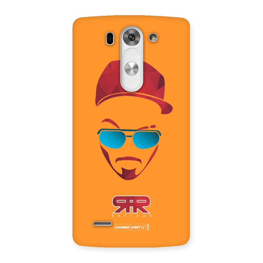 Raftaar Orange Back Case for LG G3 Beat