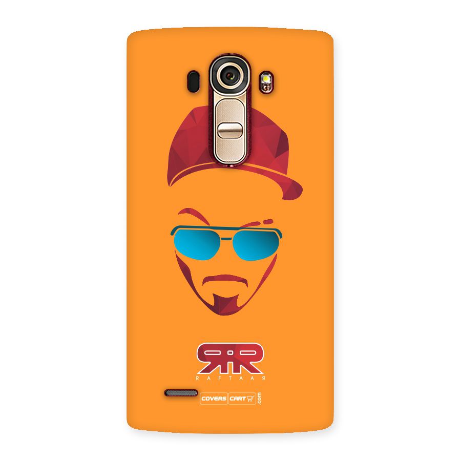 Raftaar Orange Back Case for LG G4