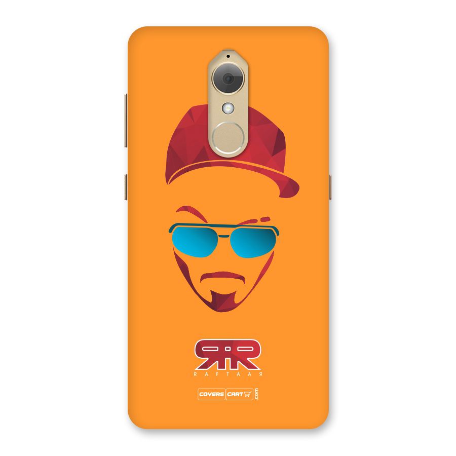 Raftaar Orange Back Case for Lenovo K8