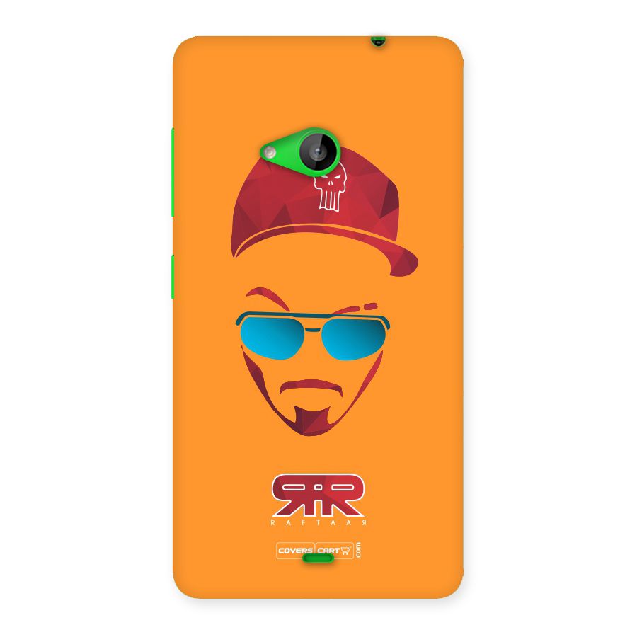 Raftaar Orange Back Case for Lumia 535