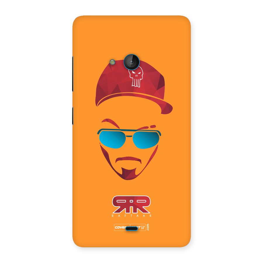Raftaar Orange Back Case for Lumia 540