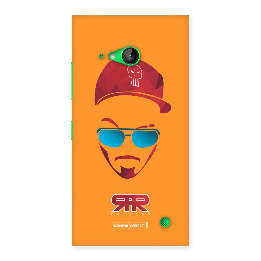 Raftaar Orange Back Case for Lumia 730