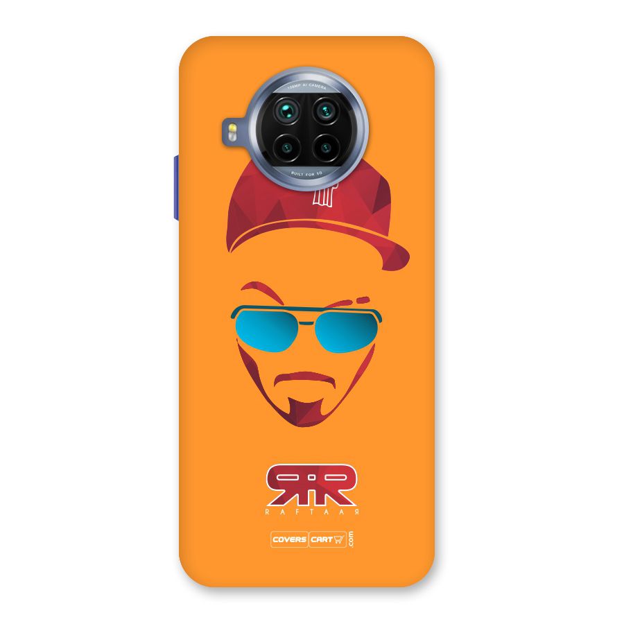 Raftaar Orange Back Case for Mi 10i