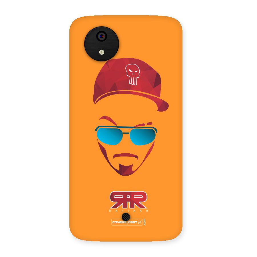 Raftaar Orange Back Case for Micromax Canvas A1