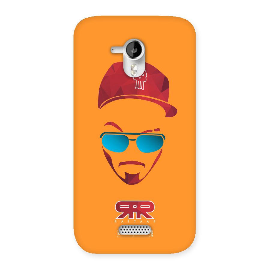 Raftaar Orange Back Case for Micromax Canvas HD A116