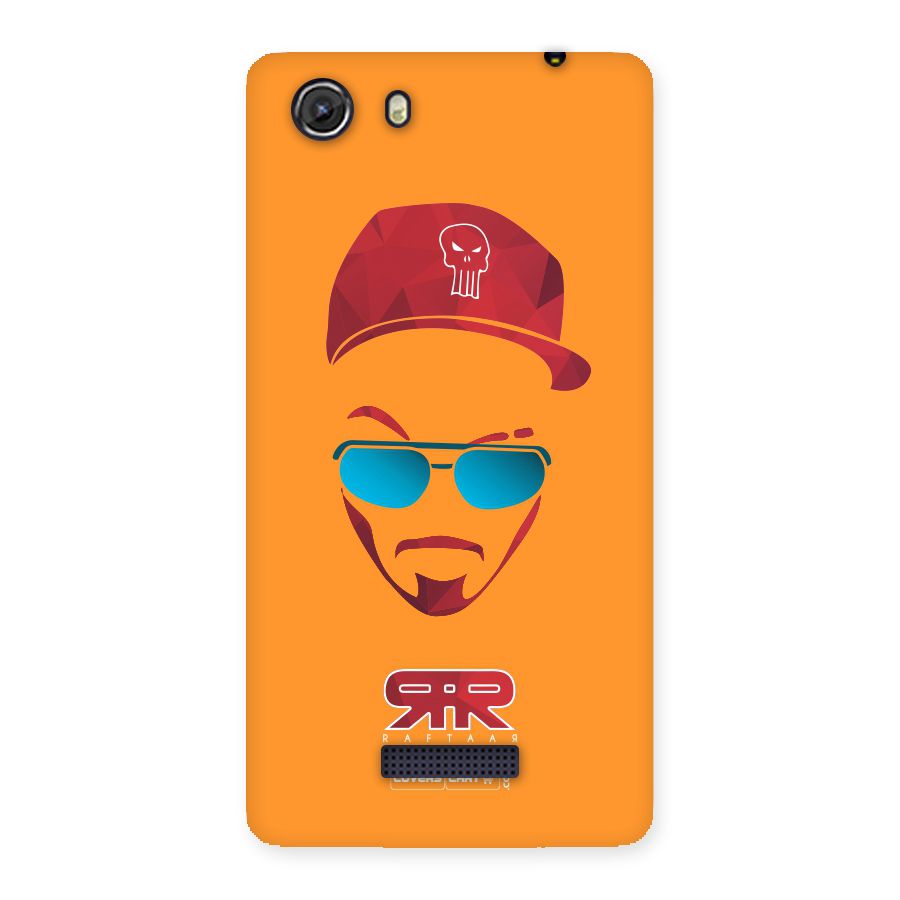 Raftaar Orange Back Case for Micromax Unite 3