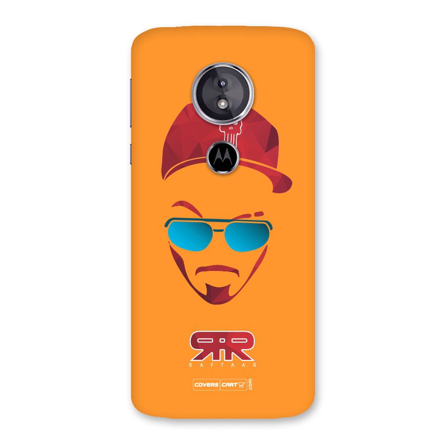 Raftaar Orange Back Case for Moto E5