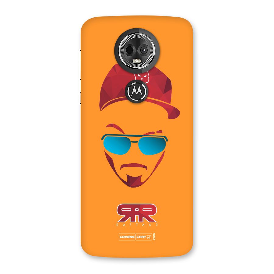 Raftaar Orange Back Case for Moto E5 Plus