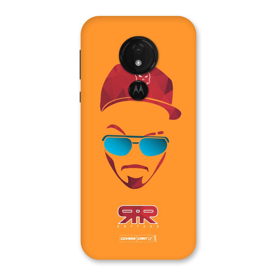 Raftaar Orange Back Case for Moto G7 Power