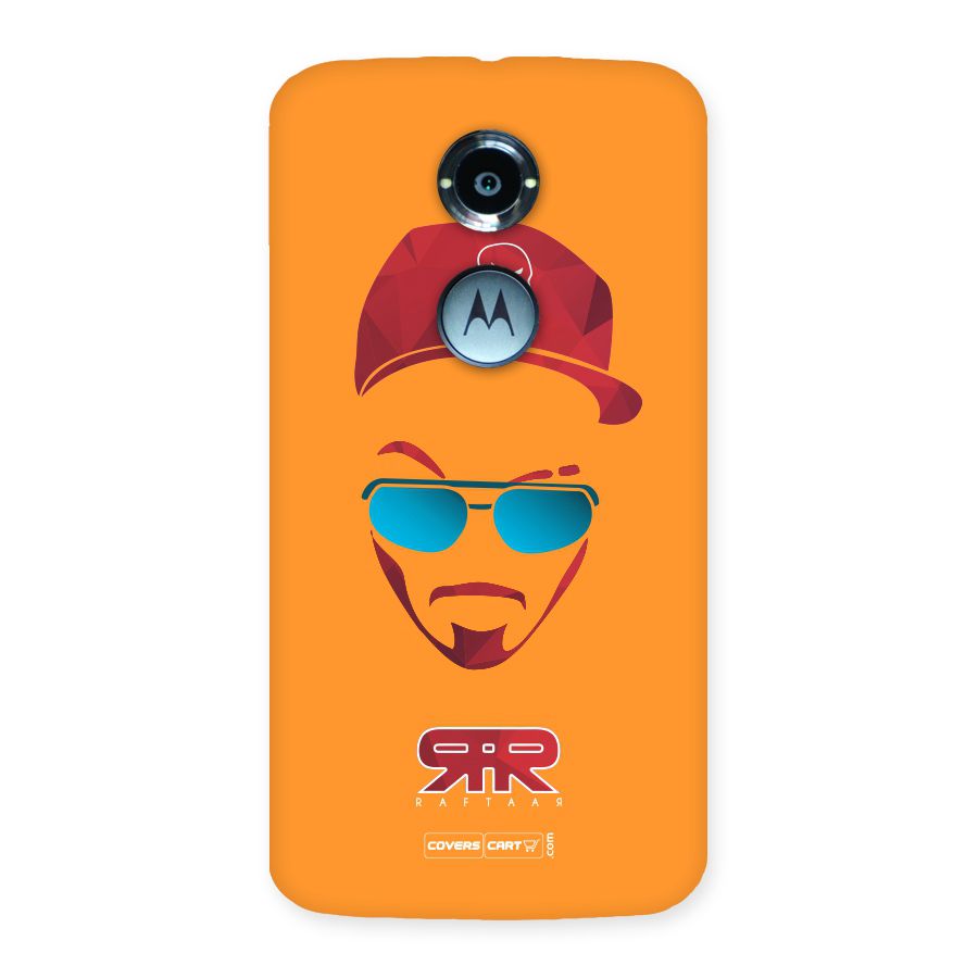 Raftaar Orange Back Case for Moto X 2nd Gen