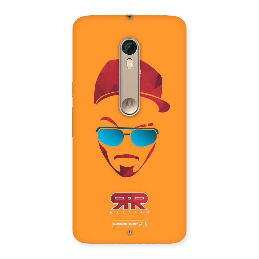 Raftaar Orange Back Case for Motorola Moto X Style