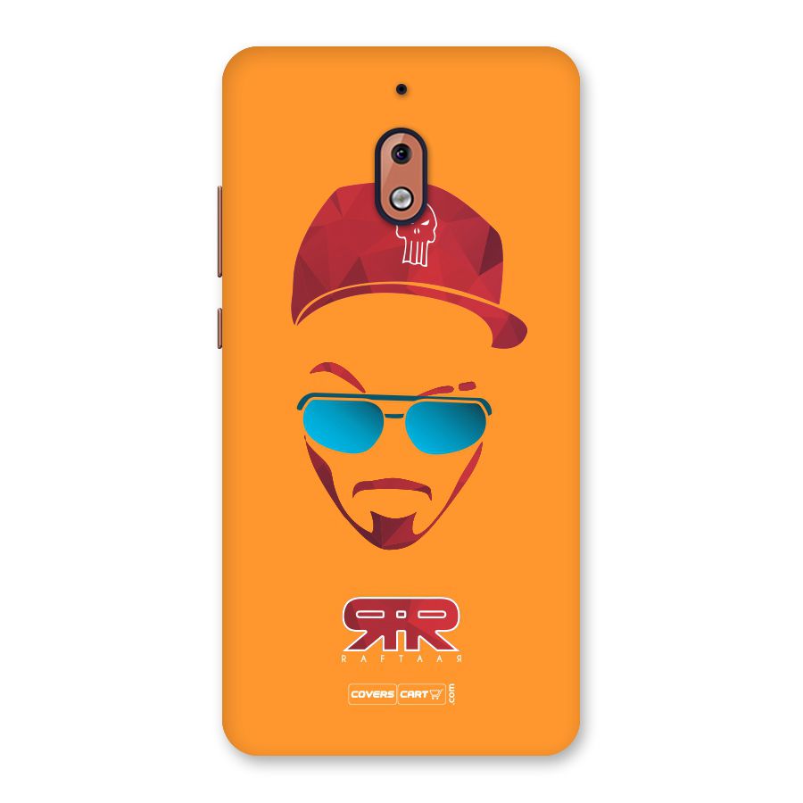 Raftaar Orange Back Case for Nokia 2.1