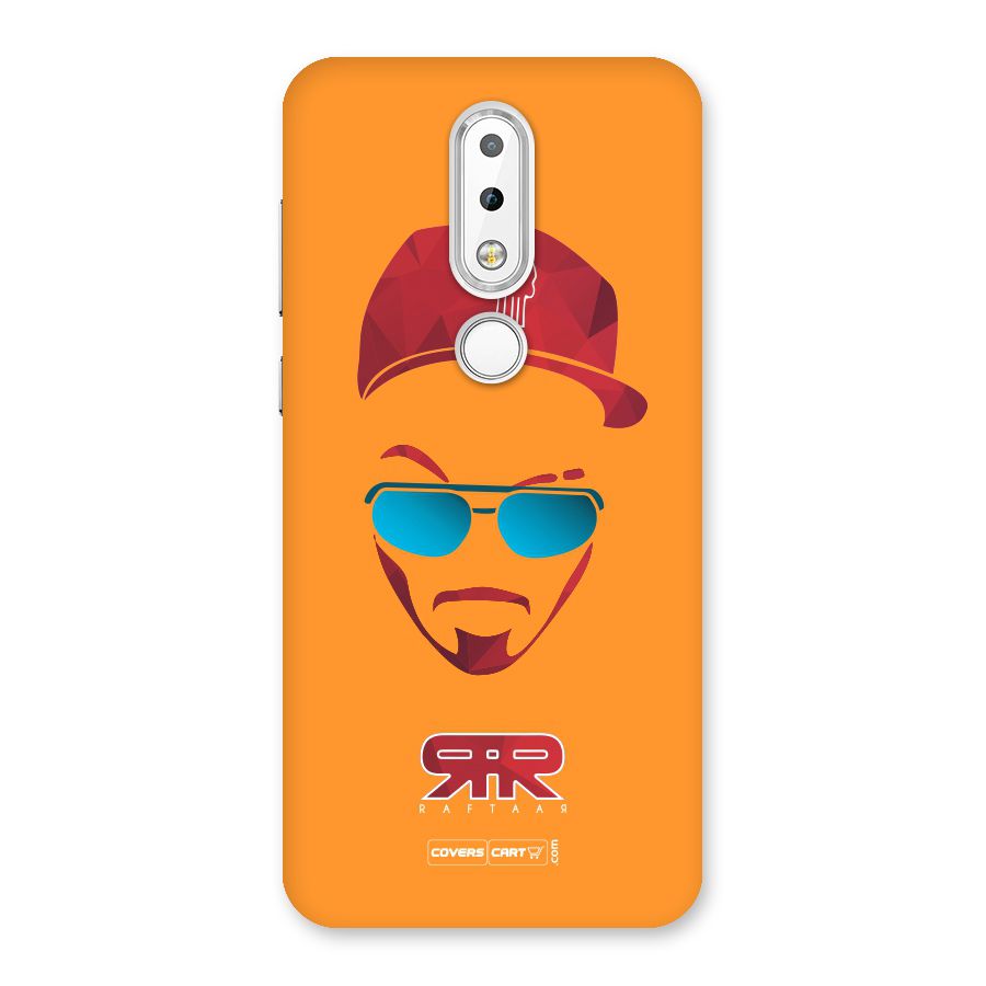 Raftaar Orange Back Case for Nokia 6.1 Plus