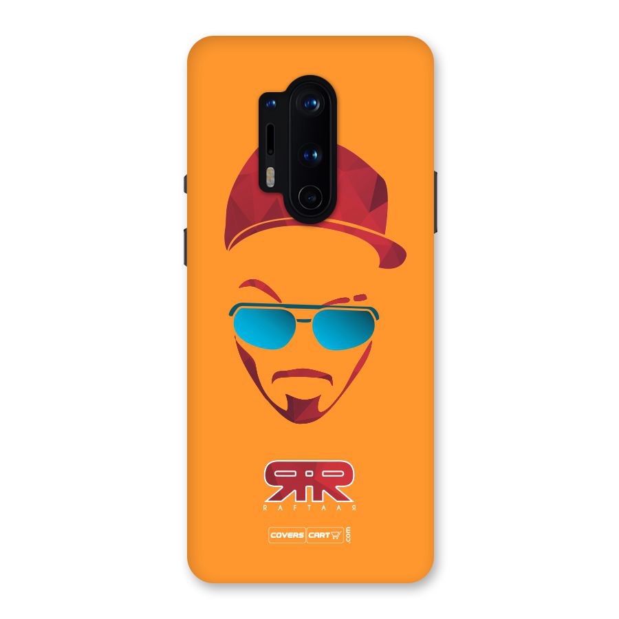 Raftaar Orange Back Case for OnePlus 8 Pro