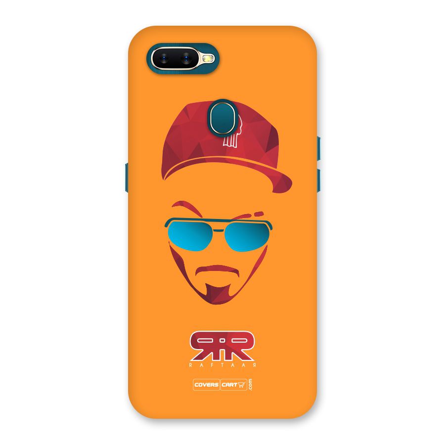 Raftaar Orange Back Case for Oppo A11k