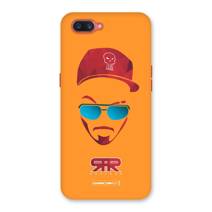 Raftaar Orange Back Case for Oppo A3s