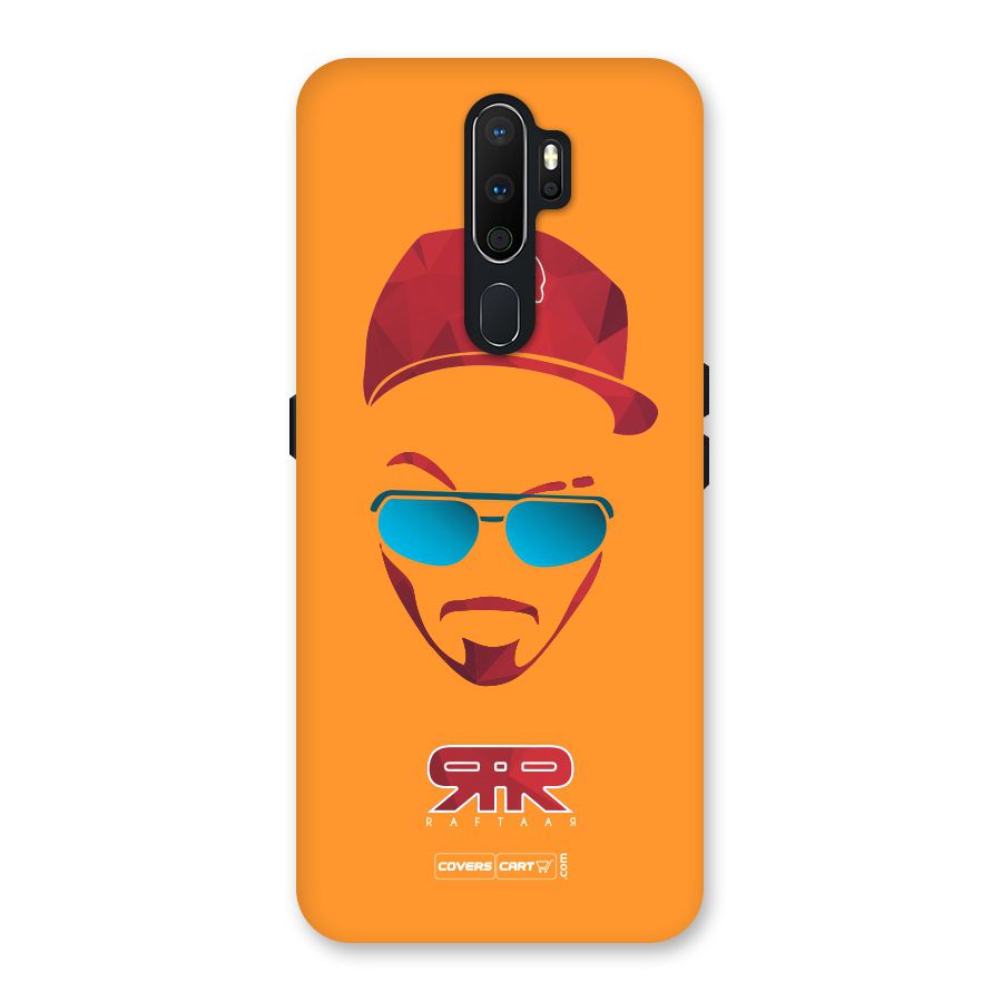 Raftaar Orange Back Case for Oppo A5 (2020)