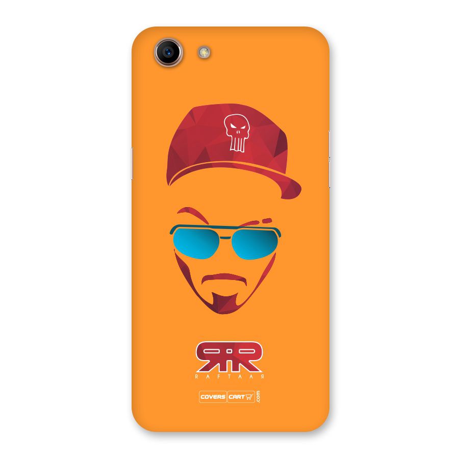 Raftaar Orange Back Case for Oppo A83 (2018)