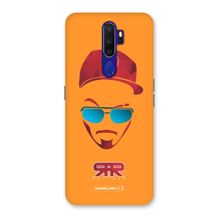 Raftaar Orange Back Case for Oppo A9 (2020)
