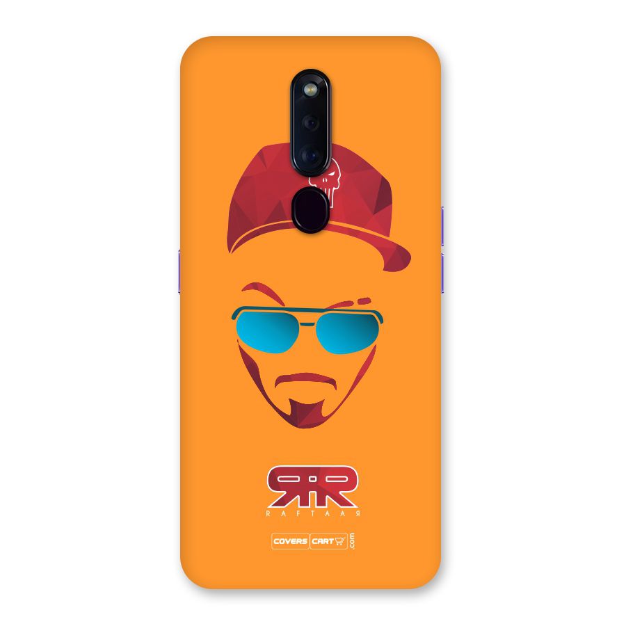 Raftaar Orange Back Case for Oppo F11 Pro