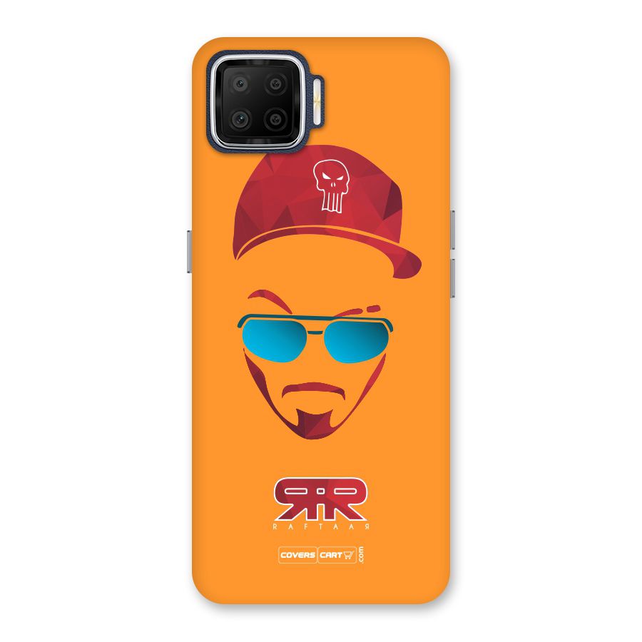 Raftaar Orange Back Case for Oppo F17