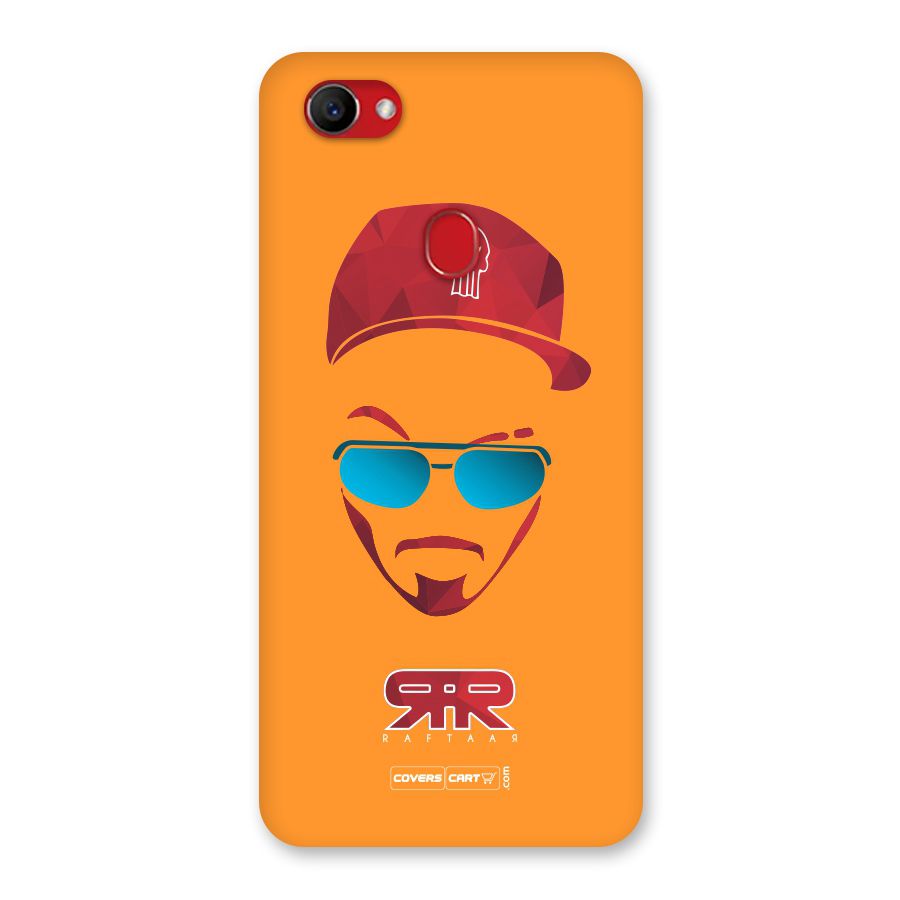 Raftaar Orange Back Case for Oppo F7