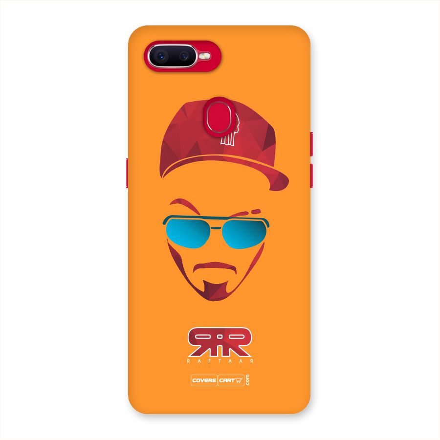Raftaar Orange Back Case for Oppo F9 Pro