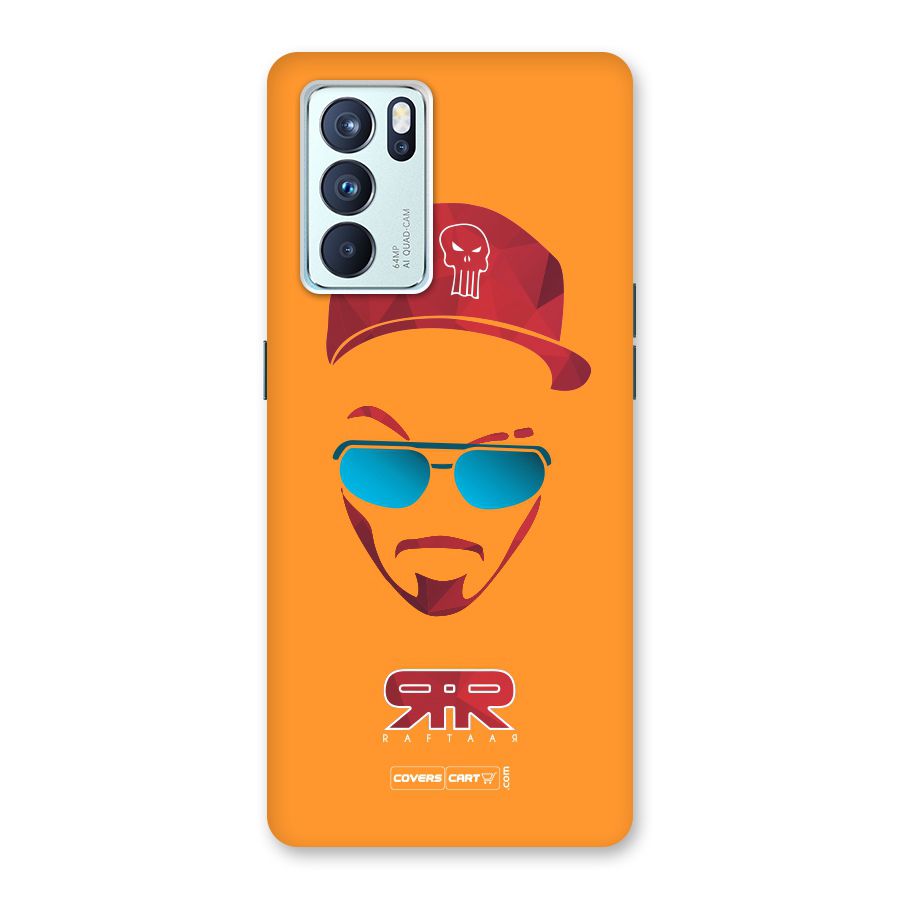 Raftaar Orange Back Case for Oppo Reno6 Pro 5G