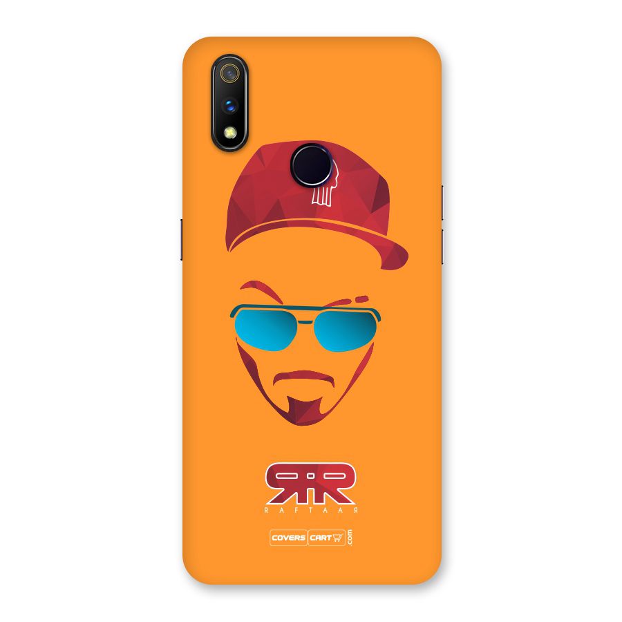 Raftaar Orange Back Case for Realme 3 Pro