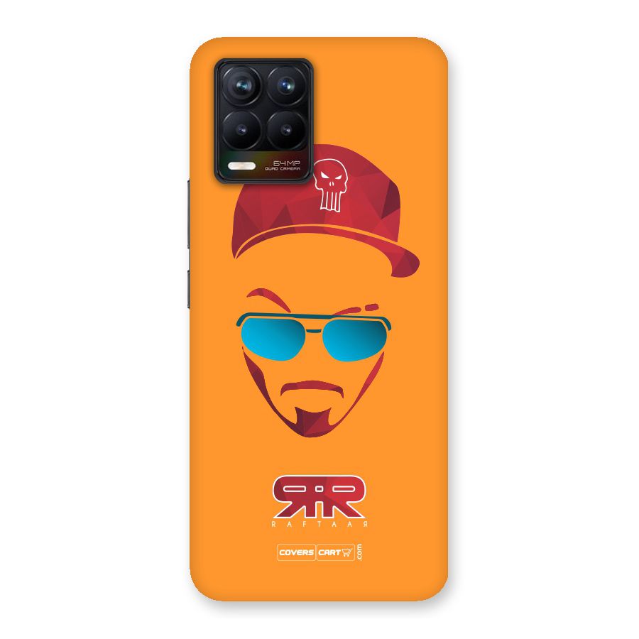 Raftaar Orange Back Case for Realme 8