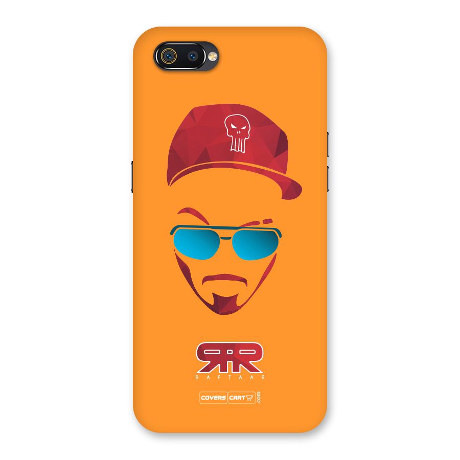 Raftaar Orange Back Case for Realme C2