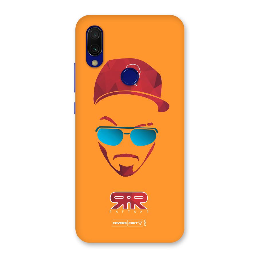 Raftaar Orange Back Case for Redmi 7