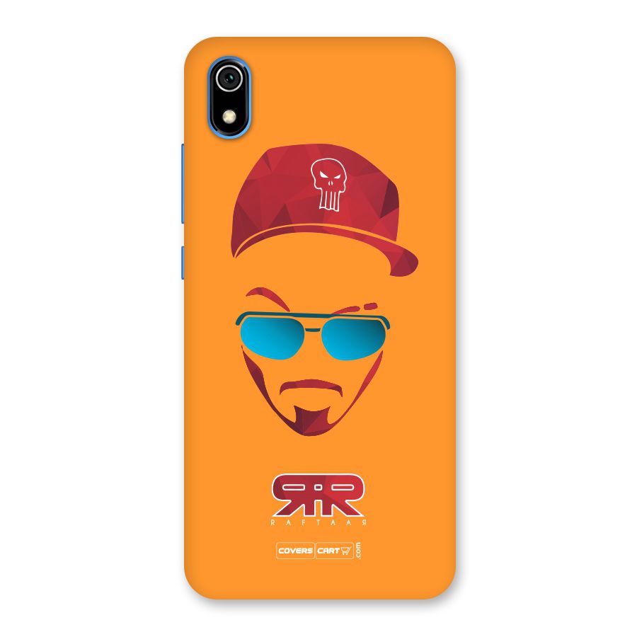 Raftaar Orange Back Case for Redmi 7A