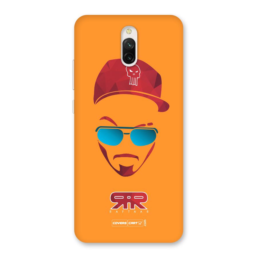 Raftaar Orange Back Case for Redmi 8A Dual