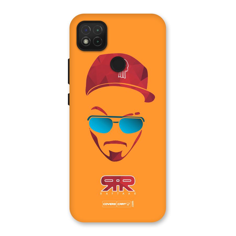 Raftaar Orange Back Case for Redmi 9