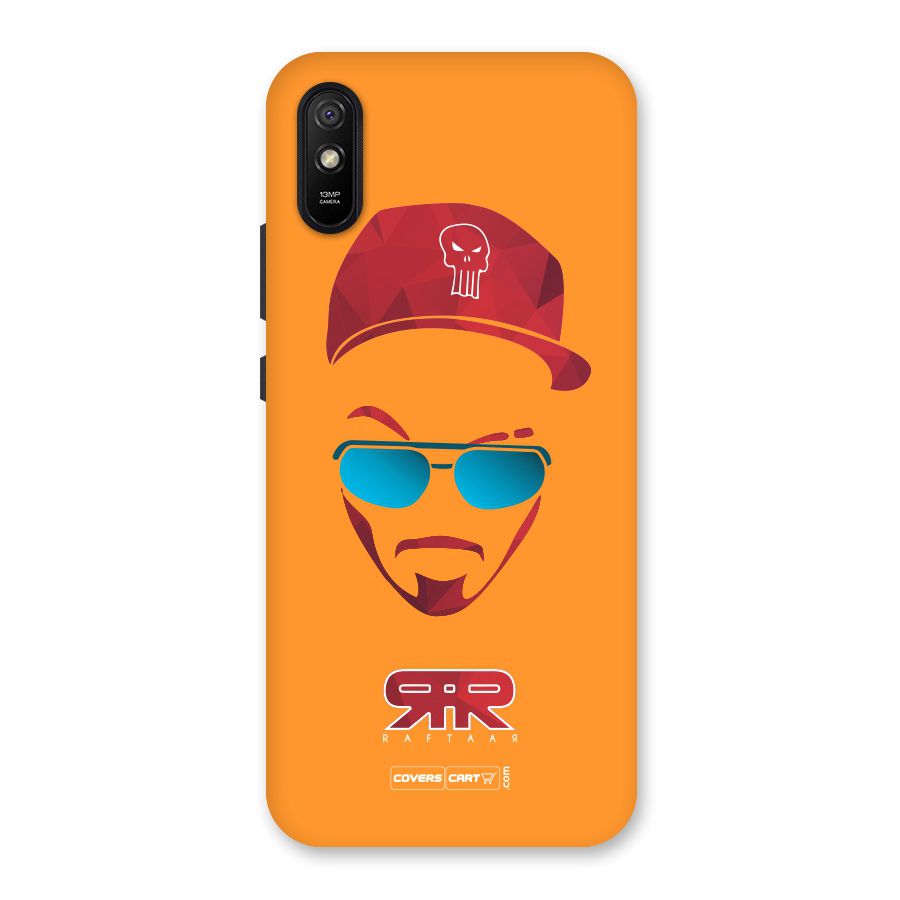 Raftaar Orange Back Case for Redmi 9A