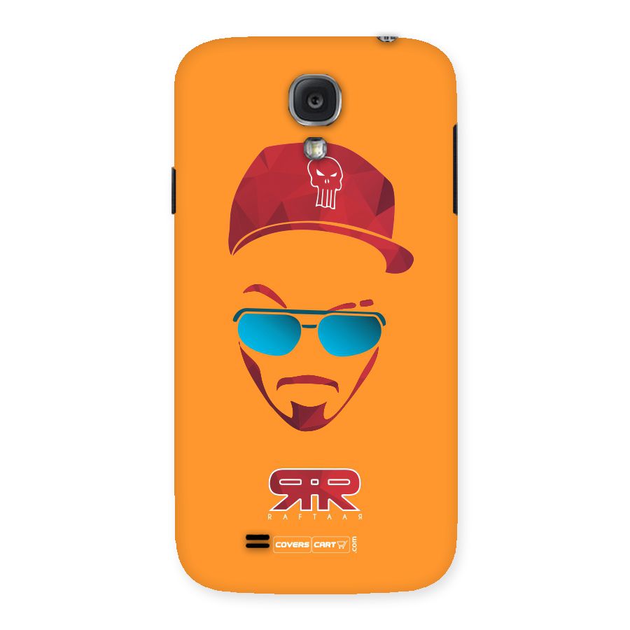 Raftaar Orange Back Case for Samsung Galaxy S4