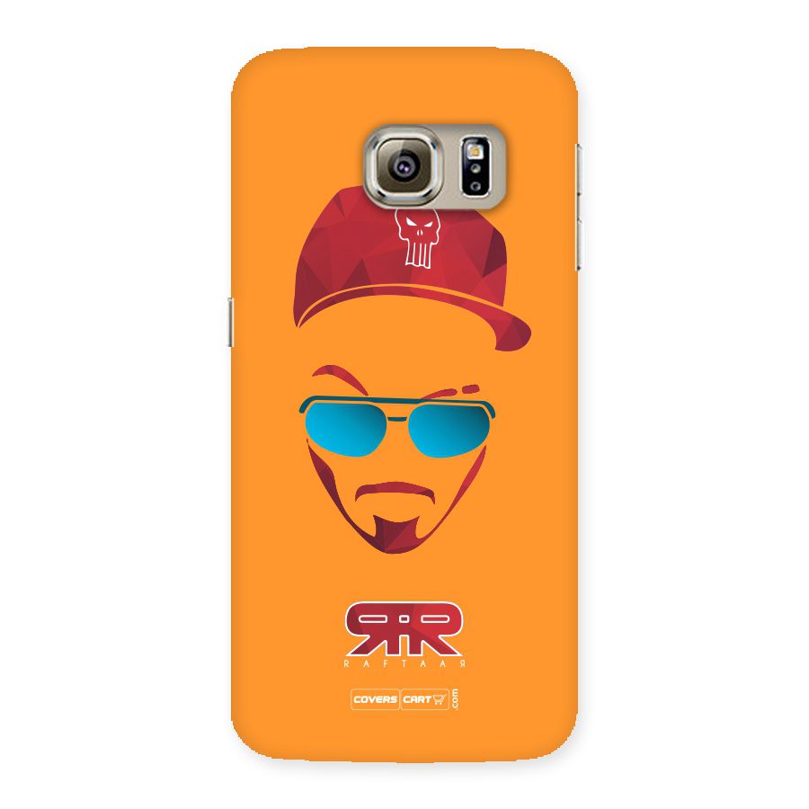 Raftaar Orange Back Case for Samsung Galaxy S6 Edge