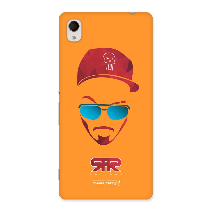 Raftaar Orange Back Case for Sony Xperia M4