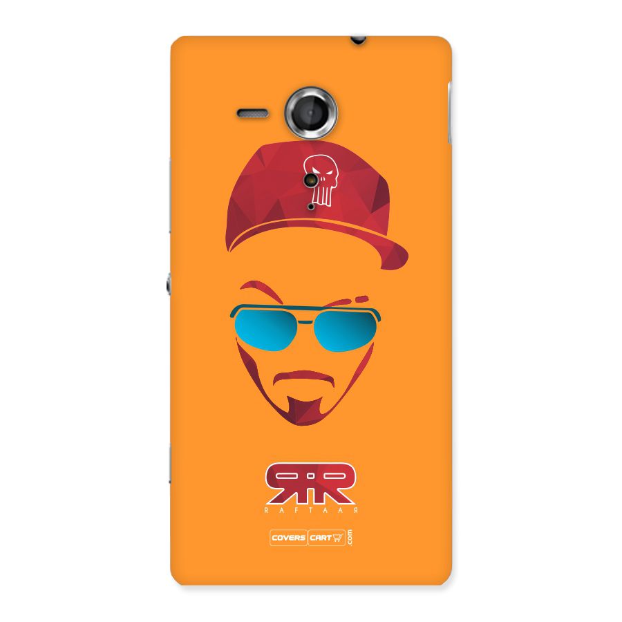 Raftaar Orange Back Case for Sony Xperia SP