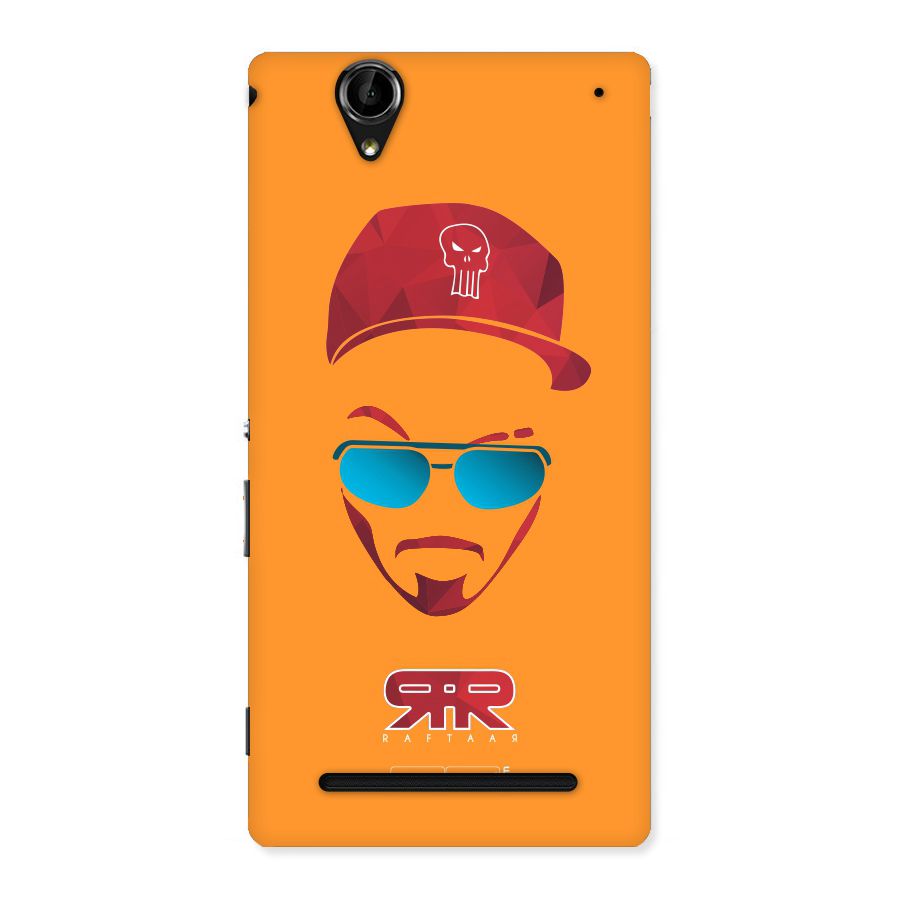 Raftaar Orange Back Case for Sony Xperia T2