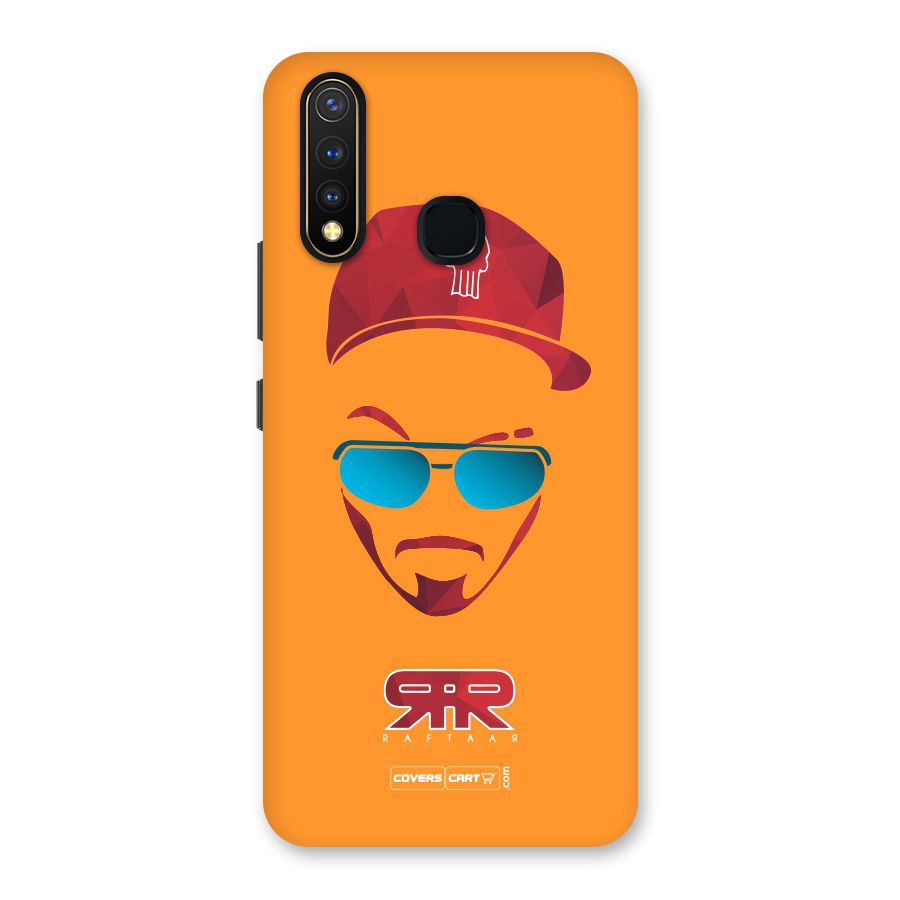 Raftaar Orange Back Case for Vivo U20