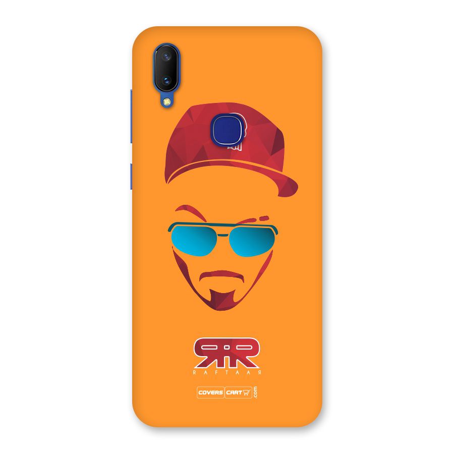 Raftaar Orange Back Case for Vivo V11