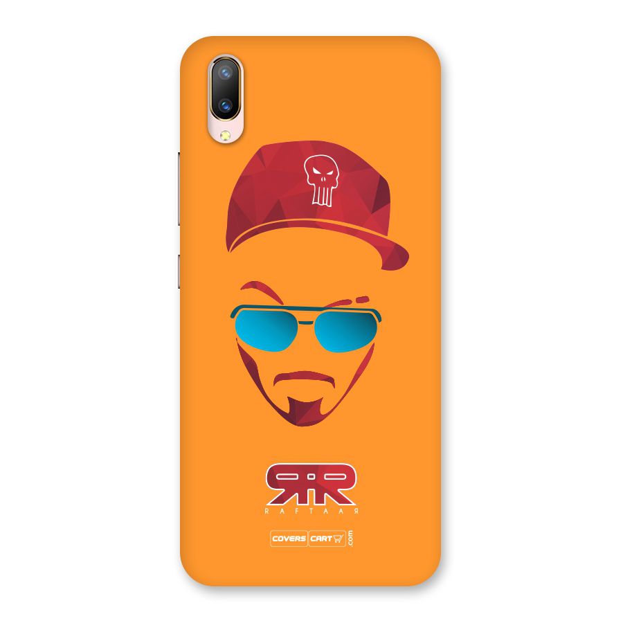 Raftaar Orange Back Case for Vivo V11 Pro