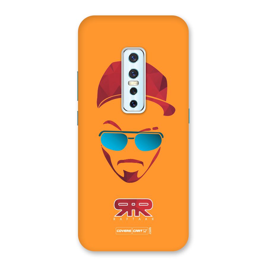 Raftaar Orange Back Case for Vivo V17 Pro