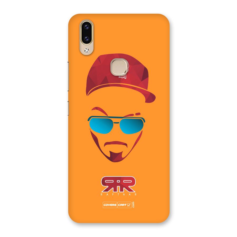 Raftaar Orange Back Case for Vivo V9 Youth