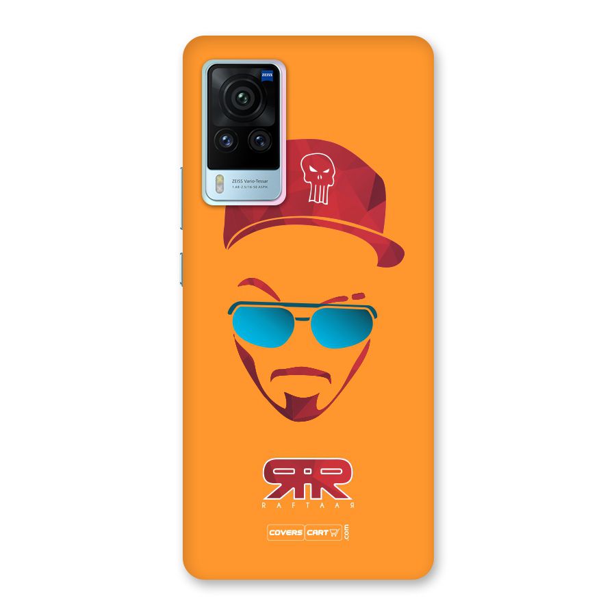 Raftaar Orange Back Case for Vivo X60 Pro