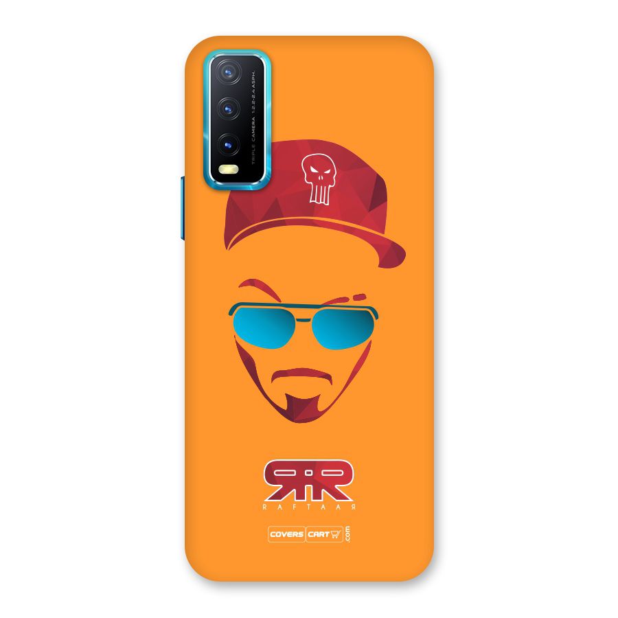 Raftaar Orange Back Case for Vivo Y20
