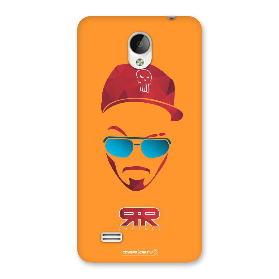 Raftaar Orange Back Case for Vivo Y21